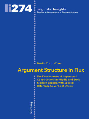 cover image of Argument Structure in Flux